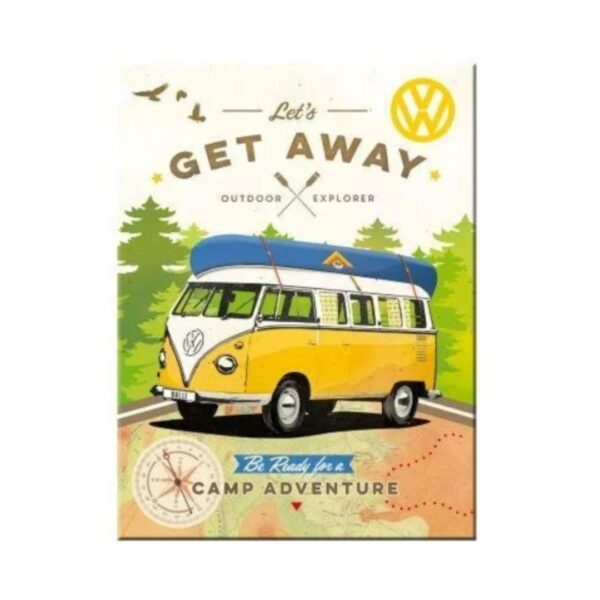 Magneet Volkswagen Bus Get Away